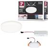 Paulmann Veluna VariFit 92390 LED Pannello Faretto da incasso IP44 Bianco neutro 75 mm Rotondo Include 1 x 4,5 Watt Plafoniera satinata Plastica 4000 K [Classe di efficienza energetica E]