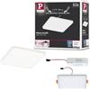 Paulmann 92397 Pannello LED, lampada da incasso Veluna VariFit IP44, 125 x 125 mm, quadrato, incl. 1 x 8,5 W, plafoniera, satinato, plastica 4000 K