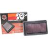 K&N Filtro Aria di ricambio compatibile con Nissan Micra K14 0.9/1.0/1.5 Turbo Diesel 2016- (33-3082)