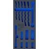 BGS 4048-1 | Modulo per carrelli portautensili 1/3 | vuoto | per BGS 4048