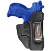 VlaMiTex IWB 2 Fondina in Pelle per Walther P22 / PK380 / CCP/Ruger SR 22, Nero