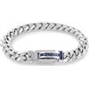Tommy Hilfiger Jewelry Braccialetto a Catena da Uomo in Acciaio Inossidabile - Disponibile in versione Oro o Argento