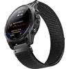 ANBEST Cinturino per Garmin Fenix 7 Pro/Fenix 6 Pro/EPIX, Cinturino in Nylon a Strappo da 22 mm con Passante per Fenix 5/EPIX Pro 47 mm/Forerunner 955/945/935/965/745