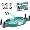 Vibbang Calcio Balilla da Tavolo Bambini, Mini Gioco da Tavolo, con 6 Palline, Gioco di Calcetto Balilla Interattivo per Bambini Festa in Famiglia, Giochi da Tavolo Regalo per Bambini Adulti