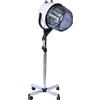 HOMCOM Casco Asciugacapelli Professionale Portatile con Ruote Girevoli, Altezza e Temperatura Regolabili Timer 60 Minuti, 65x65x115-165cm|Aosom