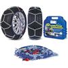 Goodyear Catene da Neve G7, Catene Neve 7 mm, Catene Auto Omologate TUV e GS Onorm, Taglia 60, per R13 - R16 (Misure per Pneumatici Dettagliate all'Interno)