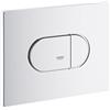 Grohe 38858SH0 Arena Cosmopolitan Piastra di Azionamento WC, Doppio Scarico, Bianco