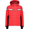 Cmp Zip Hood 32w0137 Softshell Jacket Rosso 2XL Uomo