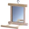 Nobby Specchio in Legno con Punto di atterraggio, 10 x 10 x 10 cm