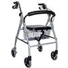 Days Patterson Medical - Camminatore con ruote in alluminio leggero, Grigio