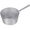 Baldassare Agnelli Pentole Agnelli Linea Family Cooking Alluminio Casseruola Conica con Un Manico e Becco, Argento, 18 cm