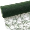 Deko AS GmbH Sizoweb 64 008-R - Runner da Tavolo, 20 cm, Rotolo da 25 m, Colore: Verde Scuro