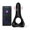 Magic Motion - Anello Fallico Vibrante Smart Rise - Nero