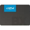 CRUCIAL SSD BX500 500GB SATAIII 3D NAND 2,5" 550/500 Mbps