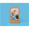 Fotoregali Cornice rettangolare in bamboo personalizzata