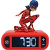 Lexibook - Sveglia digitale Scooby-Doo per Bambini con Luce Notturna Snooze, Orologio per Bambini, Scooby-Doo Luminoso, Colore blu - RL800SD