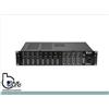PROAUDIO MZA8412 Mixer 4 zone amplificato 4 x120W/100V - 8 In 4 Out con Phantom