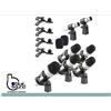 PROAUDIO P107KIT SET MICROFONI PROFESSIONALI PER BATTERIA E PERCUSSIONI