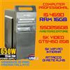 Laser PC Computer PC Intel i5-4590 Ram 16GB SSD256GB DVDRW Sk Video 2GB SkWifi Win11