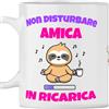 Generico Tazza Amica - Idea Regalo compleanno migliore amica, Festa anniversario dell'amica del cuore, regalo di Natale - Amica in Ricarica