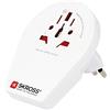 SKROSS | 1.500271 | World to Italy Brasil CH | Adattatore Internazionale da Viaggio da Mondo a Italia, Svizzera, Brasile - Tensione e Potenza: 100V - 1000W / 250V - 2500W - Protezione Anti Scossa