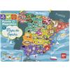 APLI Kids 18893 - Puzzle magnetico mappa della Spagna - Set di 50 magneti per imparare la geografia della Spagna - Per bambini dai 5 anni in su