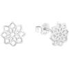 s.Oliver Orecchini a bottone in argento Sterling 925 da donna, con zirconi sintetici, argento, forniti in confezione regalo per gioielli