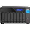 QNAP QNAP TVS-H874 - Server NAS - 8 alloggiamenti - SATA 6Gb/s - RAID JBOD, 0, 1, 5, 6, 10, 50, 60, RAID TP - RAM 32 GB - Gigabit Ethernet / 2.5 Gigabit Ethernet - iSCSI supporto TVS-H874-I5-32G