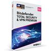 Bitdender BITDEFENDER TOTAL SECURITY & VPN PREMIUM 2024 - Licenza - 10 dispositivi - 1 Anno