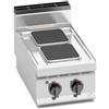 CUCINA ELETTRICA 2 PIASTRE QUADRE TOP