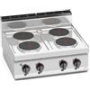 CUCINA ELETTRICA 4 PIASTRE TONDE TOP