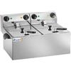 FRIGGITRICE ELETTRICA A DUE VASCHE 6 + 6 L