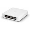 Ubiquiti Networks UniFi Switch Lite 16 Porte (di cui 8 PoE+ 802.3at 45W) Gestito L2 Gigabit Ethernet (10/100/1000) Supporto Power over Ethernet (PoE) Bianco - USW-Lite-16-POE-EU