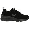 Skechers Fashion Fit Sneaker Nero Donna