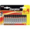 Energizer Max Batterie AAA, Confezione da 16