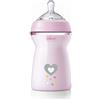 Chicco Biberon Natural Feeling Chicco 330 ml Rosa