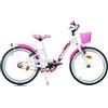 SCH Bici Roses, Bicicletta Bambino, Bianca, 20