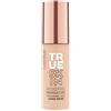 Catrice, Fondotinta idratante True Skin con acido ialuronico, make-up a lunga durata (007, Cool Nude)