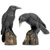 Design Toscano CL6170 Statue di Corvi Notte Mistica, 5x11.5x15 cm