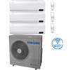 Samsung Climatizzatore Condizionatore Samsung WINDFREE AVANT R32 Wifi Trial Split Inverter 12000 + 12000 + 12000 BTU con U.E. AJ080TXJ4KG/EU NOVITÁ Classe A++/A+