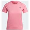 Adidas Rn Fast Pb Tee T-Shirt M/M Running Rosa Donna