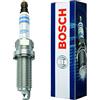 Bosch VR7SI332S, Candele Doppio Iridio, 1 candela | Ripristina avviamenti fluidi, inattivi e MPG quando i tappi usurati causano errori di accensione ed esitazione; cancella