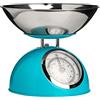 PREMIER Housewares 0807281 Bilancia da Cucina, 5 kg, con Ciotola in Acciaio Inox, Blu