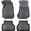 Gledring Tappetini Gomma Per Skoda Fabia 2014-2021 – Profilo T 4 Pezzi Con Clip Di Fissaggio