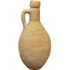 Biscottini Vasi terracotta grandi da esterno 29x29x62 cm Made in Italy | Vasi per piante grandi artigianali | Vaso terracotta grande