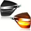 Asasytal LED Indicatori di Direzione laterali, Indicatori di Direzione a Dinamici E8 Lampada con Una Coppia di Luce di Direzione, 12V Ambra Compatibile con Ford Kuga C394 S-Max C-Max, 2 Pezzi