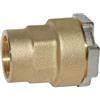 BOUTTE Boutt 2148811 SEF27 - Raccordo in ottone femmina, serie in ferro, per tubo in polietilene 27, 20 x 27