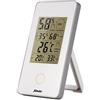 Alecto WS-75 - Termometro/igrometro Digitale, Misura la Temperatura e l'umidità in Ambienti Interni, Funzionamento a Batteria, Display LCD, Bianco