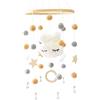 KOUHA Carillon del Vento del Bambino Baby Campanelli Eolici con Palline in Feltro Giostrina Culla Neonato Legno per Decorazione e Cameretta