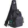 G4Free Leggero Tactical Zaino Assault Piccolo una Cinghia Borsa Sling MOLLE Backpack Outdoor Multifunzione Tattico per Campeggio Escursionismo e Viaggi